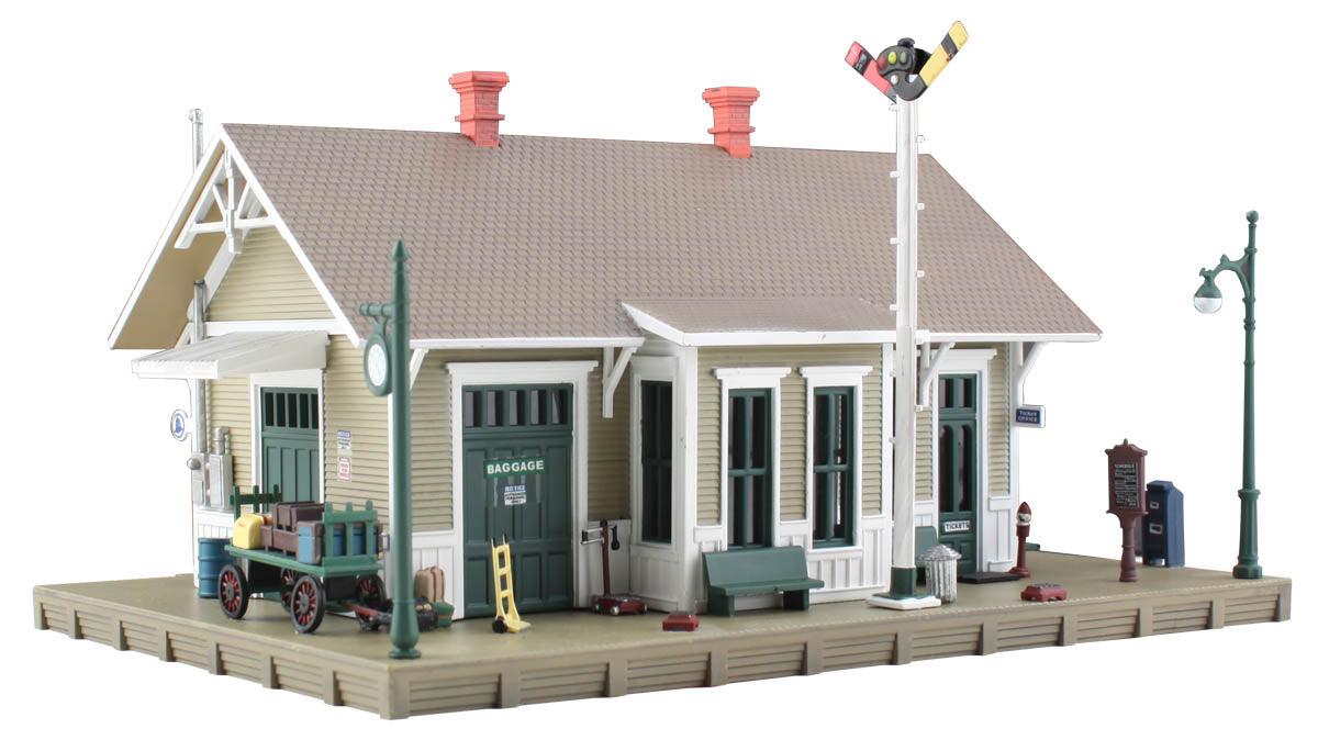 Woodland Scenics BR4928 N Dansbury Depot Structure Built-&-Ready