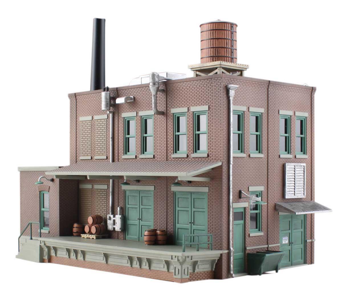 Woodland Scenics BR4924 N Clyde & Dale's Barrel Factory Structure Built-&-Ready