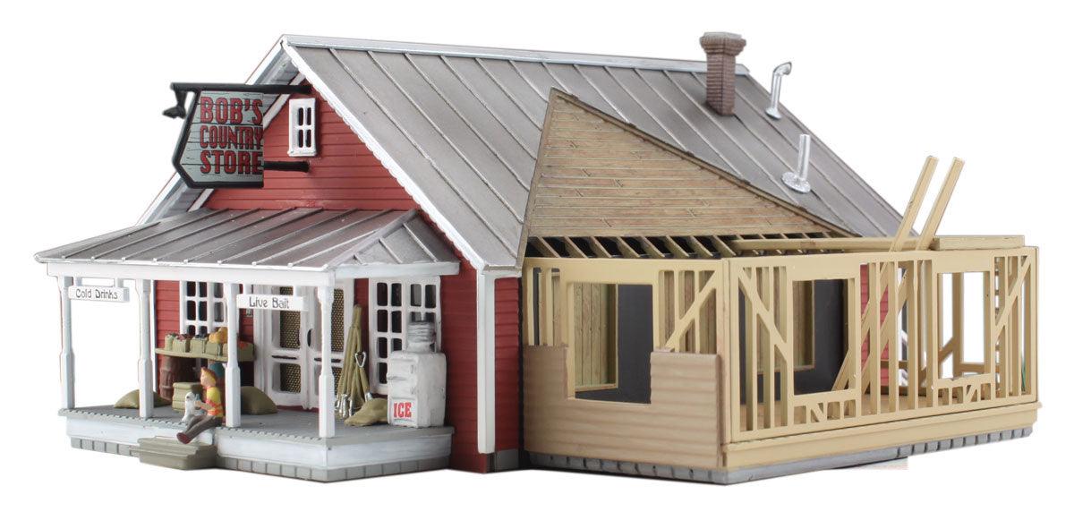 Woodland Scenics BR5845 O Country Store Expansion Structure Built-&-Ready