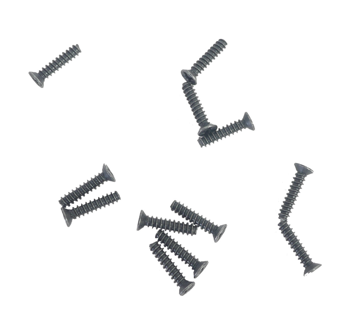 Black Zon BZN540050 Countersunk Self Tapping Screws KBHO2.6x12mm, Slyder & Turbo Slyder