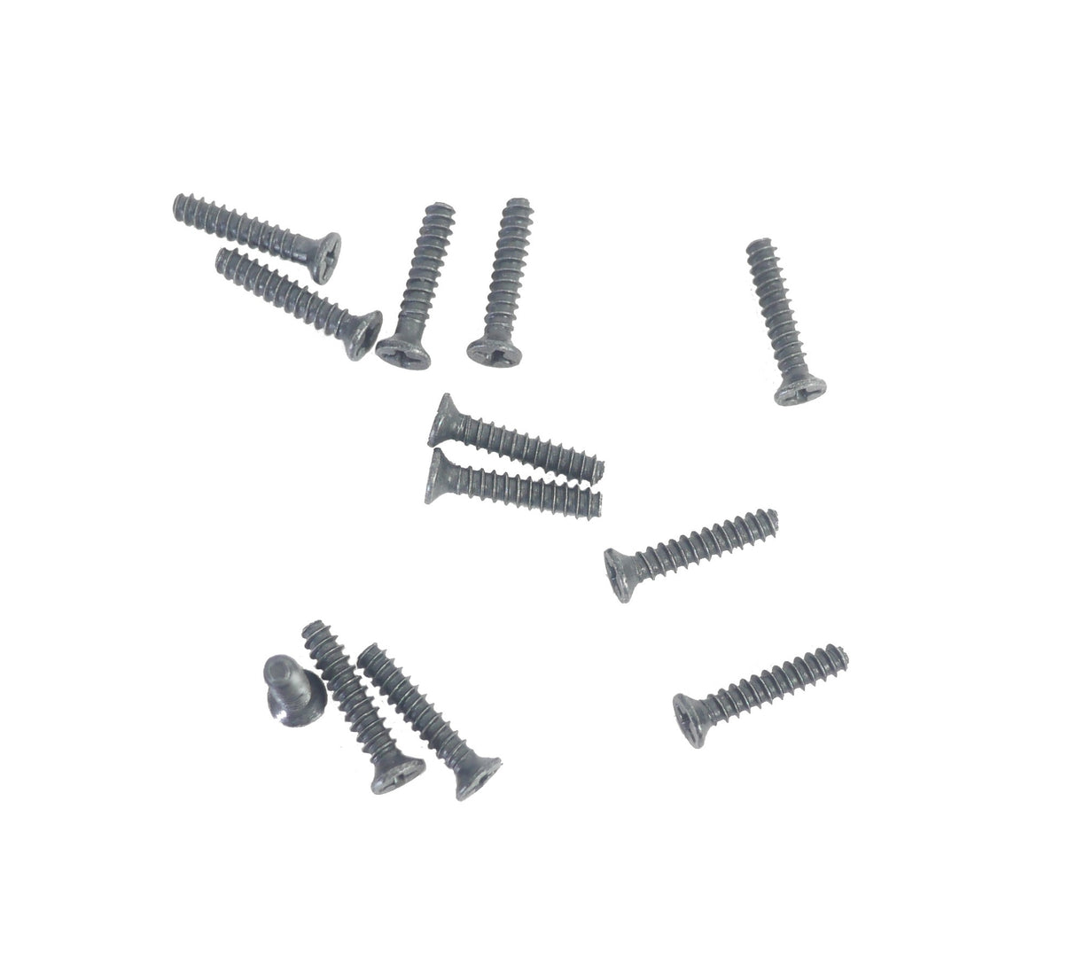 BlackZon 540056 Countersunk Self Tapping Screws KBHO2.3x12mm, Slyder & Turbo Slyder