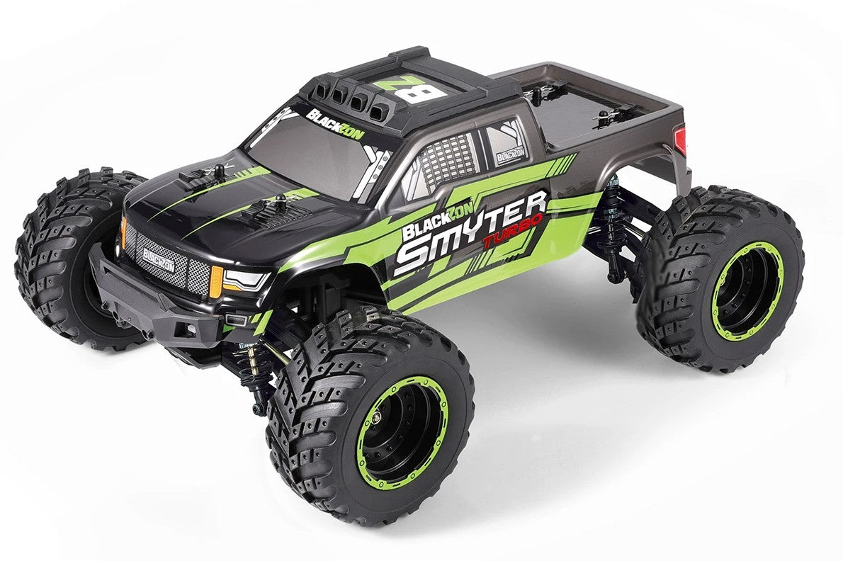 BlackZon BZN540251 Smyter MT Turbo 1/12 4WD RTR 3S Brushless Monster Truck - Green