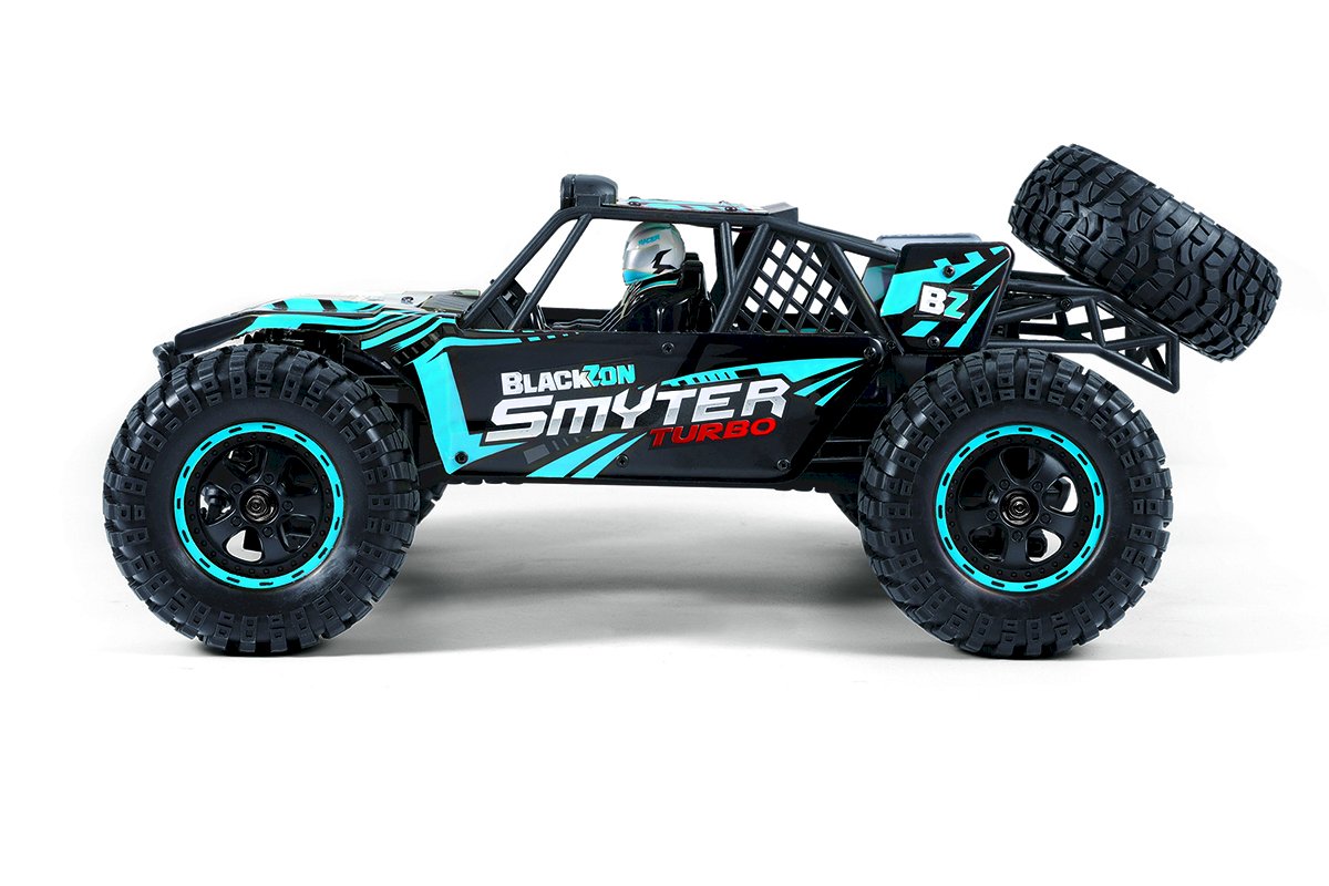 BlackZon BZN540256 Smyter DB Turbo 1/12 4WD RTR 3S Brushless Desert Buggy - Blue