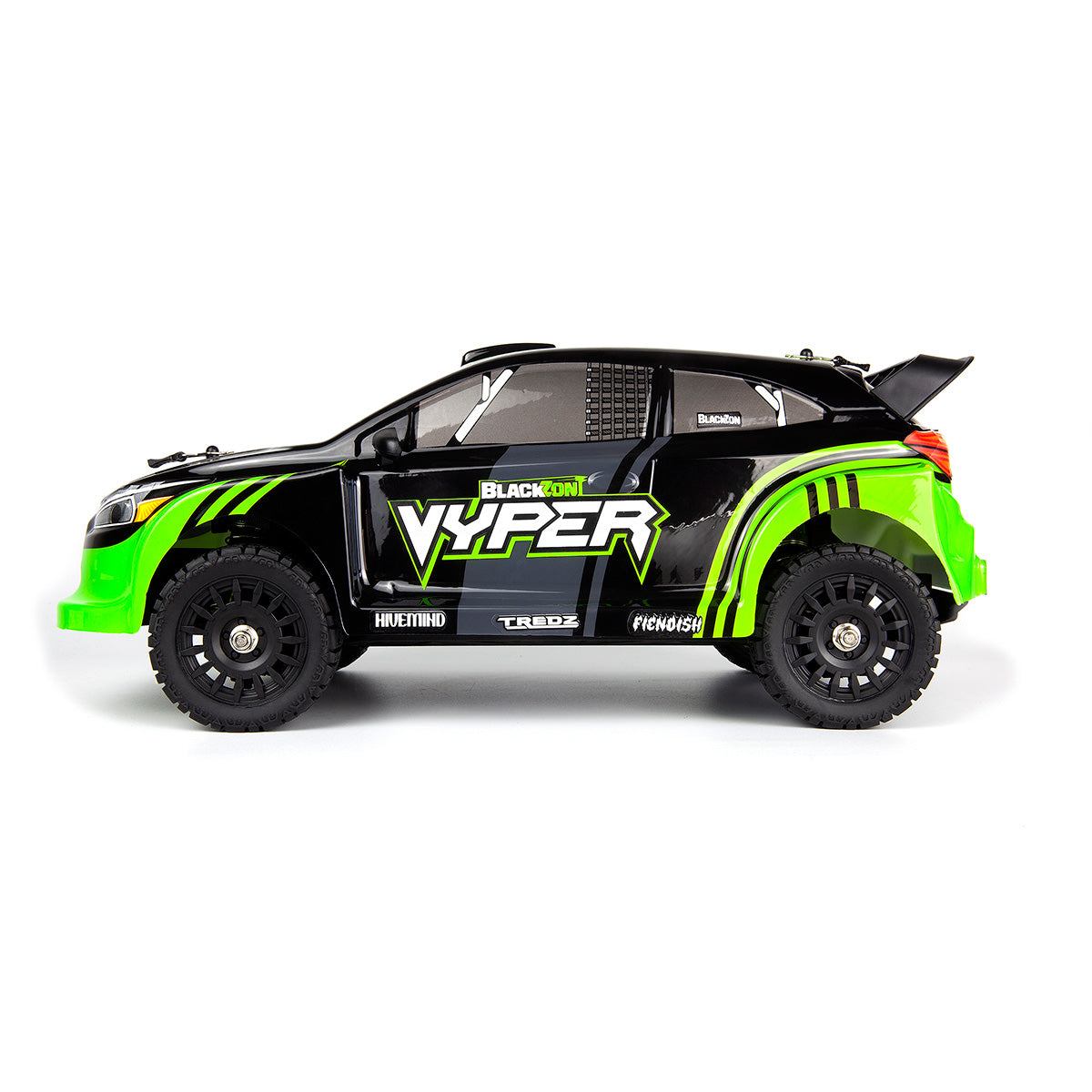 BlackZon BZN540281 Vyper RX 1/16 4WD Rally Car - Green