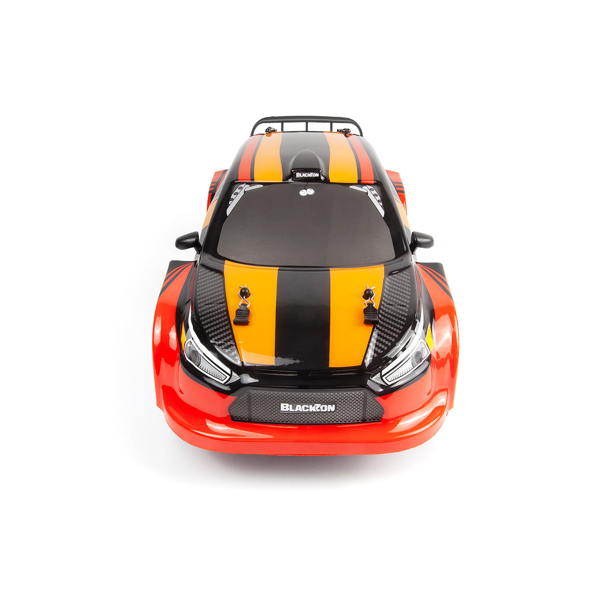 BlackZon BZN540283 Vyper RX Turbo 1/16 4WD 2S Brushless Rally Car - Red/Orange