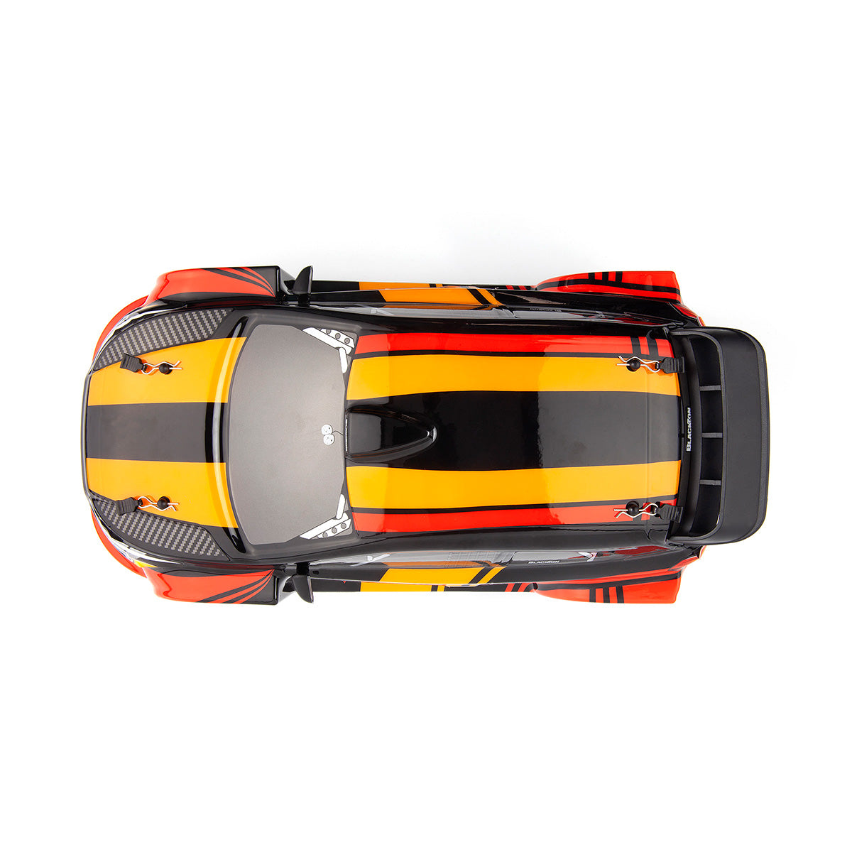 BlackZon BZN540283 Vyper RX Turbo 1/16 4WD 2S Brushless Rally Car - Red/Orange