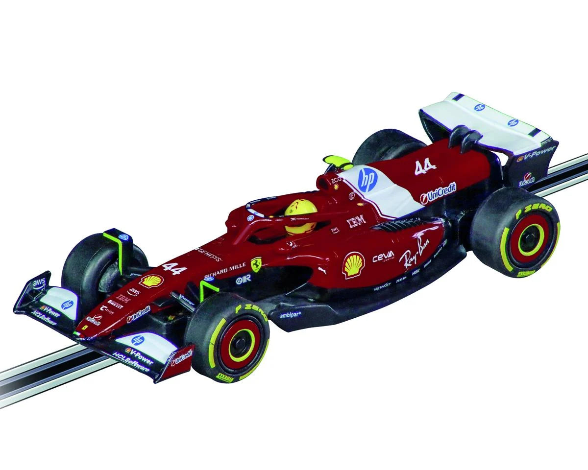 Carrera GO!!! Speed Zone 1/43 Slot Car Racing Track Set w/Oracle Red Bull Racing RB21 & Ferrari SF-25 Formula 1 Cars