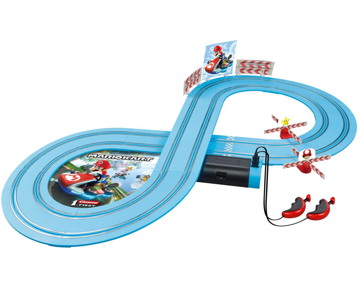 Carrera CCN63024 First Mario Kart Slot Car Racing Track Set (Mario vs Peach)