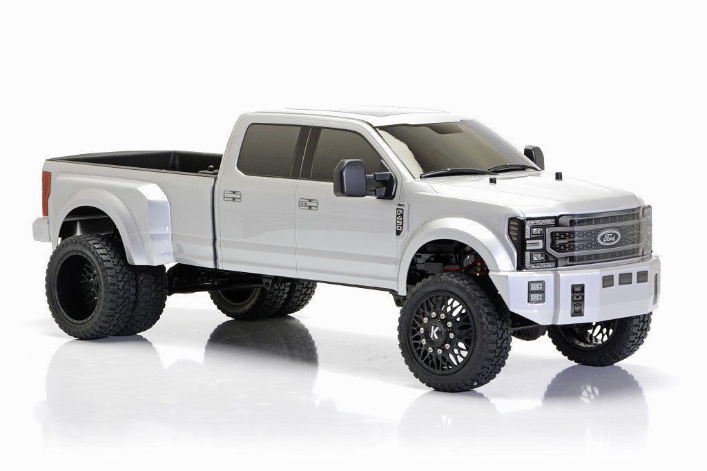 CEN RACING CEG8983 Ford F450 1/10 4WD Solid Axle RTR Truck - Silver Mercury