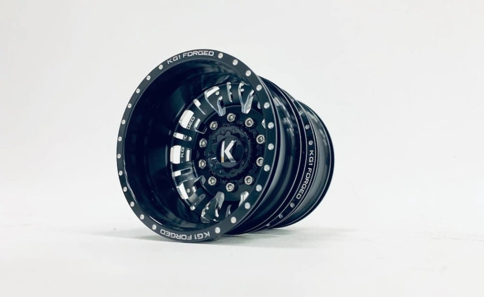 Cen Racing CEGCKD0602 KG1 KD004 Duel Rear Dually Wheels (2pcs) w/ Cap, Decal Screws