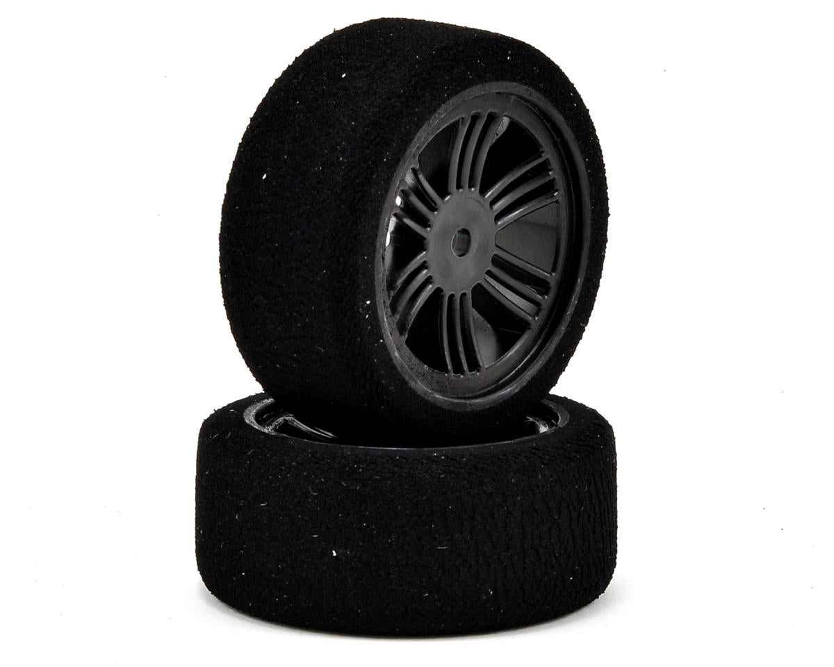 Contact J13573 26mm 1/10 Nitro Sedan Foam Front Tires (2) (35 Shore) (Carbon Black) w/12mm Hex
