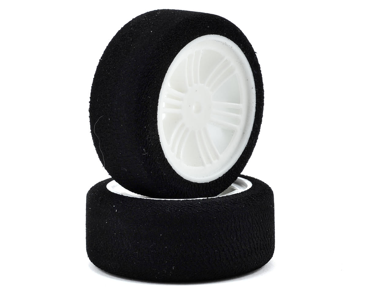 Contact J14005 Pneus en mousse pour berline électrique 12 mm Hex 1/10 (2) (blancs) (40 Shore)