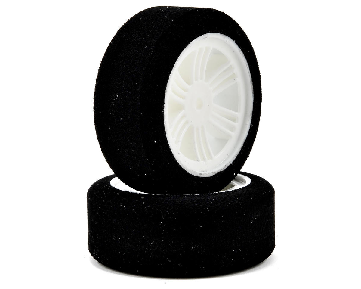 Contact J14205 Neumáticos de espuma para sedán eléctrico Hex 1/10 de 12 mm (2) (blanco) (42 Shore)