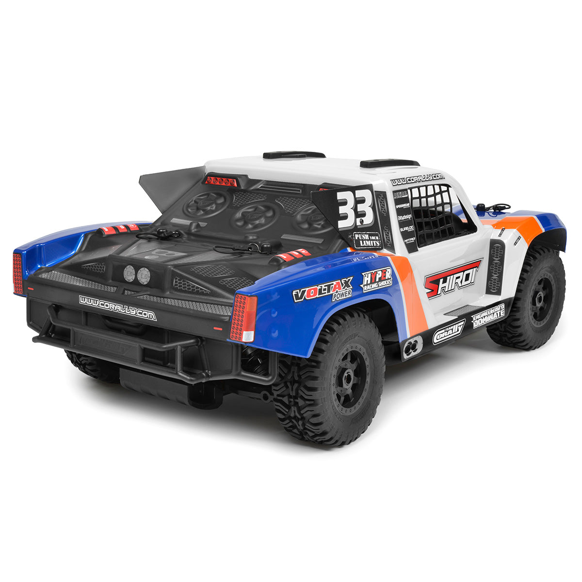 Corally COR00278-B Shiroi XP6 1/8 6S Short Course Truck, RTR Version, Blue