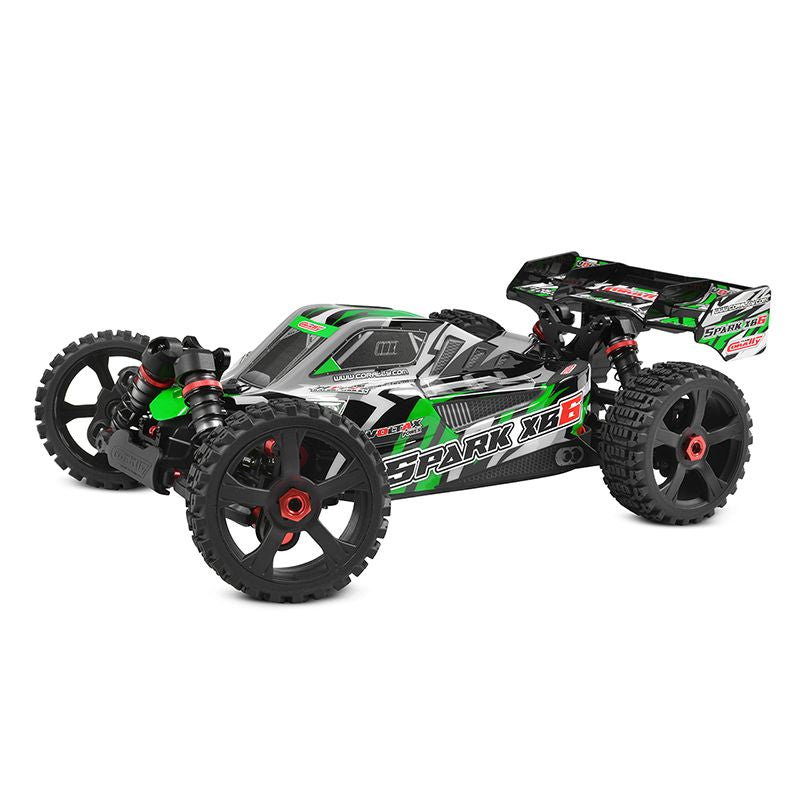 TEAM CORALLY Spark XB6 1/8 6S Basher Buggy, RTR, Blue , Green or Red