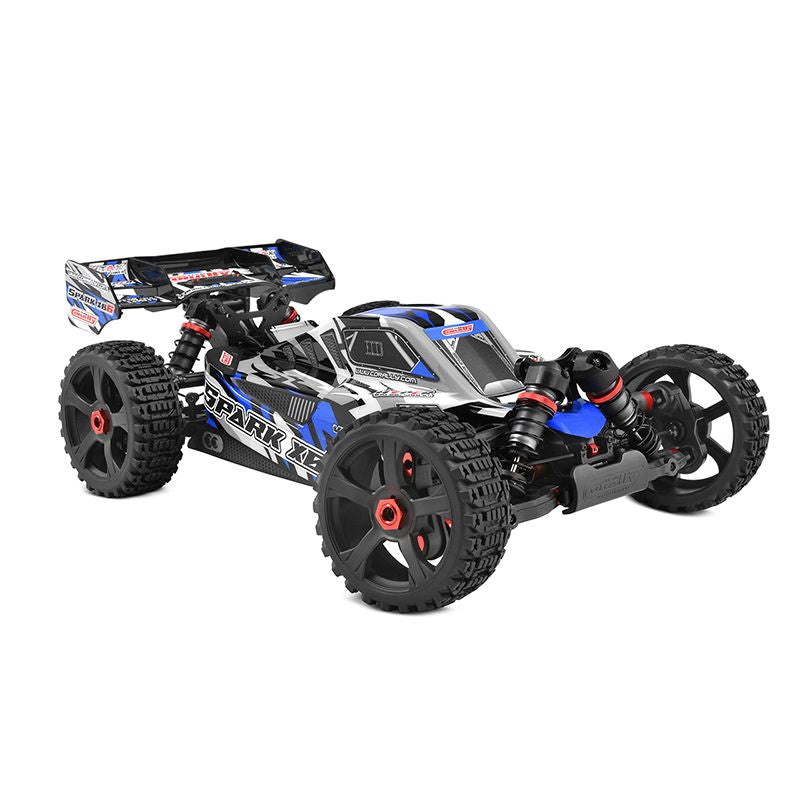 TEAM CORALLY COR00485-B Spark XB6 1/8 6S Basher Buggy, ROLLER, Blue