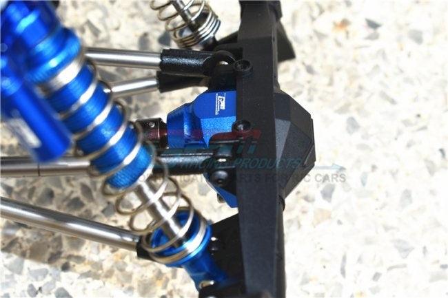 GPM CP012A-BLACK ALUMINUM FRONT REAR GEARBOX COVER AXIAL CAPRA 1.9 UTB