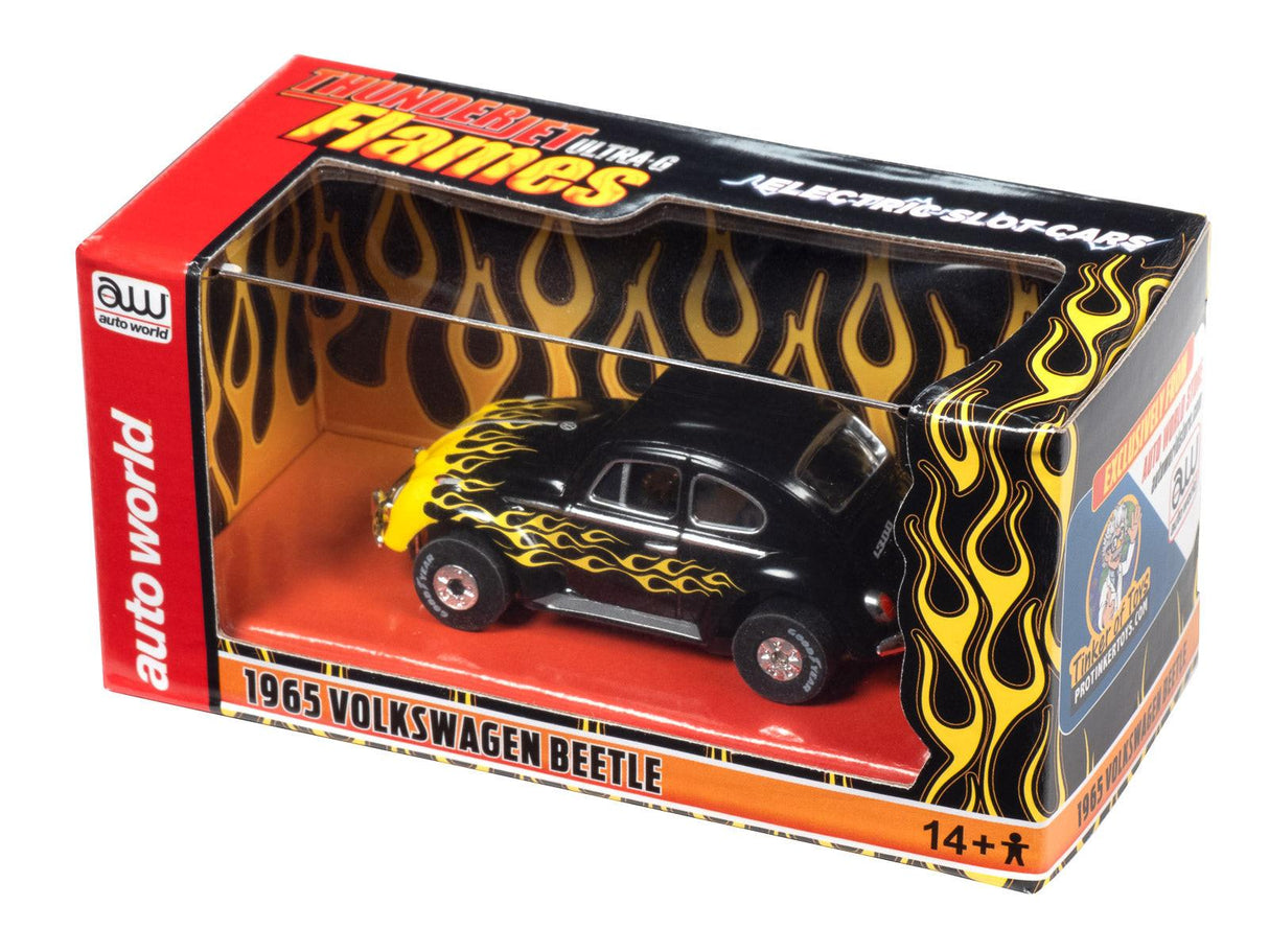 Auto World Exclusive 1965 VW Beetle Thunderjet for AFX HO Slot Car CP7985