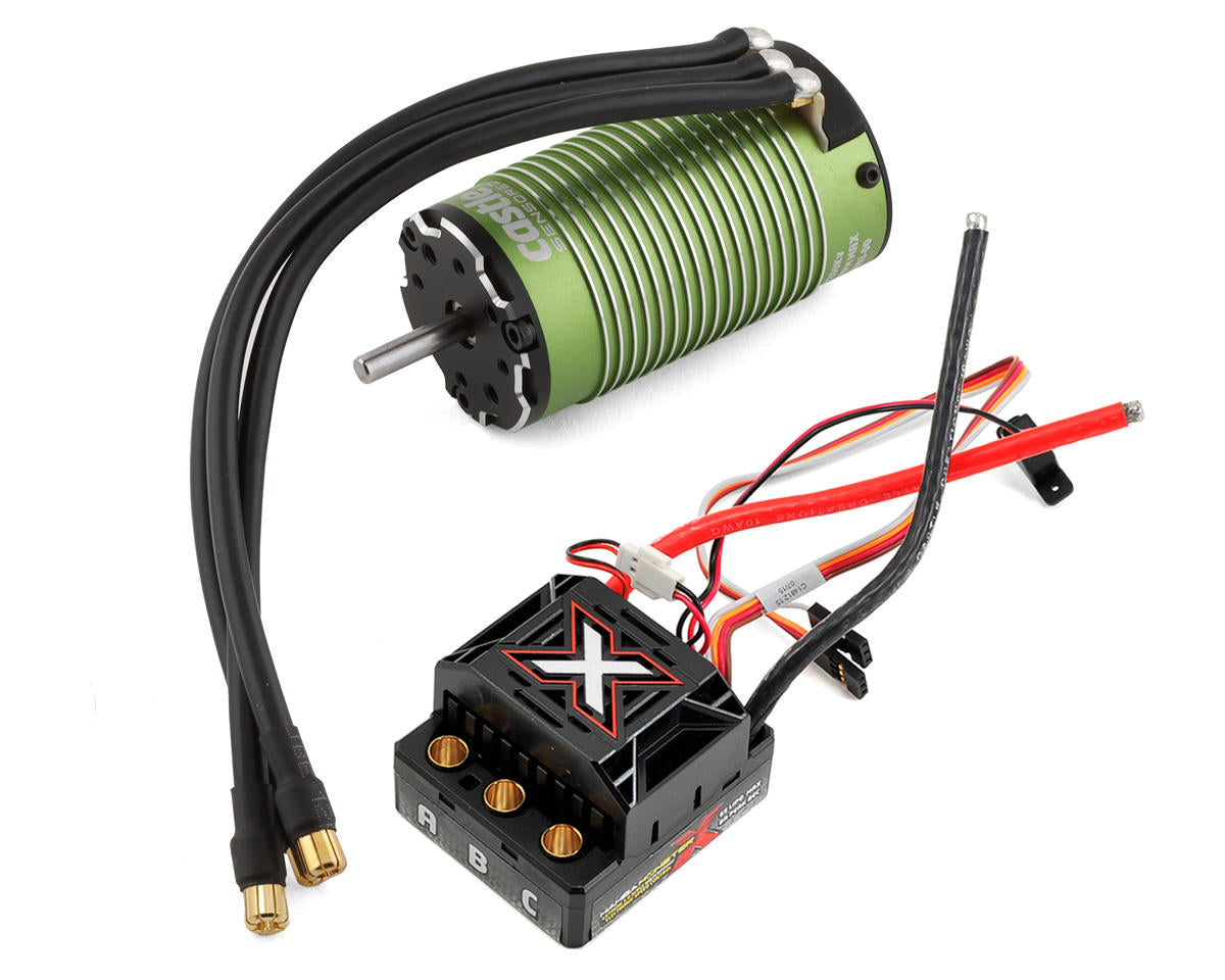 Castle Creations 010-0145-06 Monster X 1/8 Brushless Combo w/1515 V2 Sensored Motor (2200Kv)