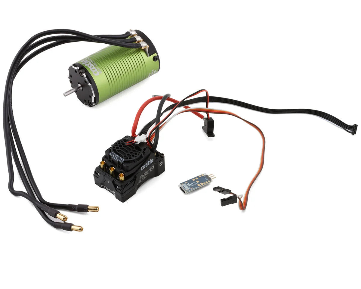 Castle Creations 010-0174-12 Cobra 10 6S 1/10 Brushless Combo w/1412 Sensored Motor w/5mm Shaft (2100kV) (SCT/MT Edition)