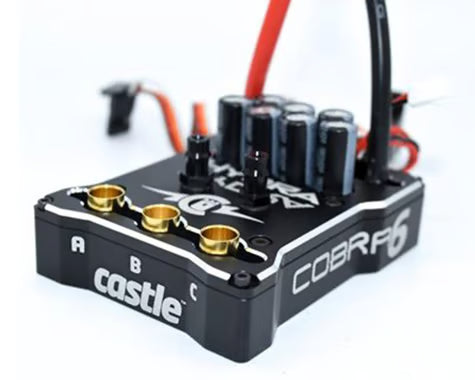 Castle Creations CSE010-0189-00 Hydra Cobra 6 8S Brushless Marine ESC