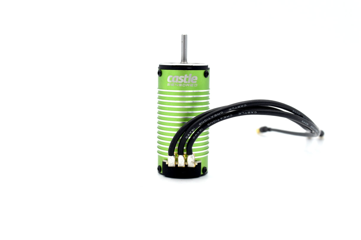 CASTLE CREATIONS 060-0098-00 4-Pole Sensored Brushless Motor, 1010-4400KV