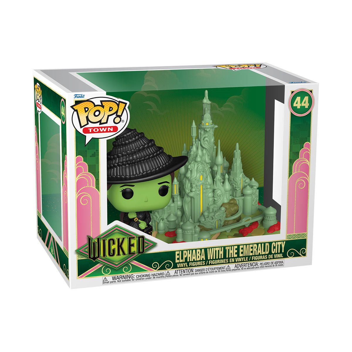 (PRE-ORDER) POP! Town: Wicked - Elphaba w/ Emerald City