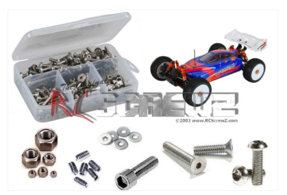 DHK Hobby Shogun 1/8th Truggy Stainless Steel Screw Kit