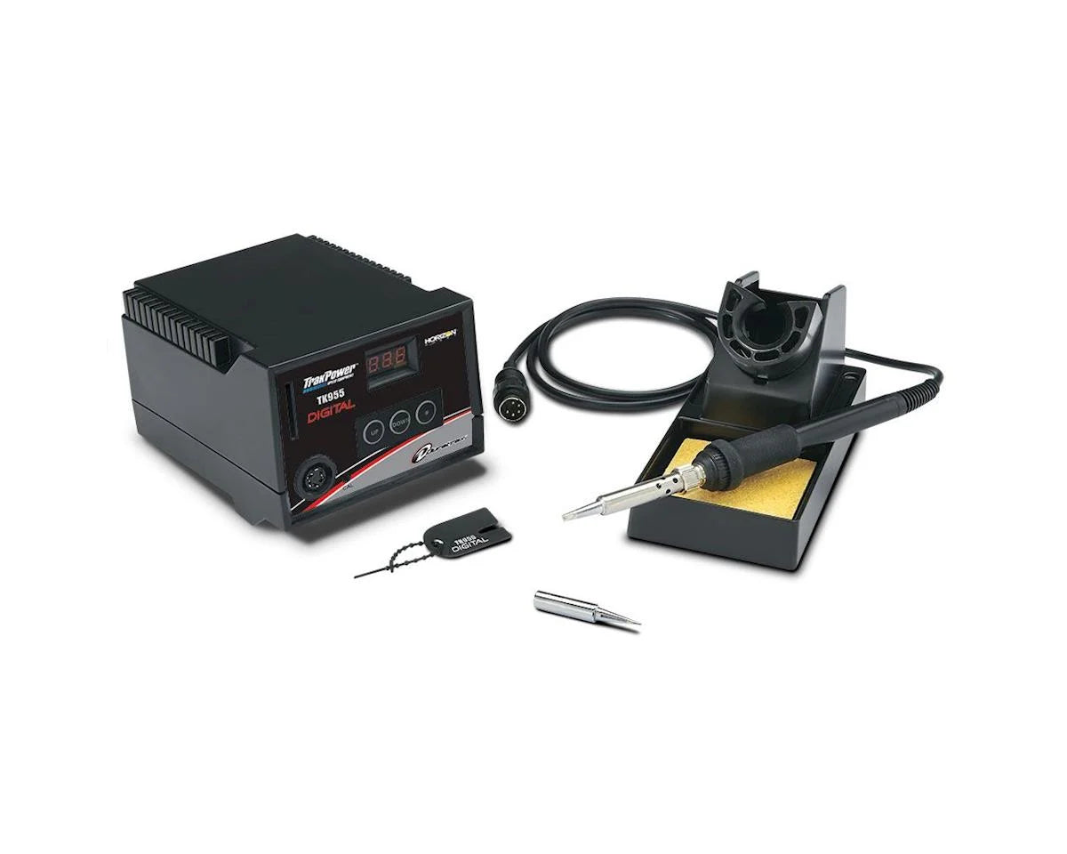 DuraTrax DTXR0955 TrakPower TK955 Digital Soldering Iron Station