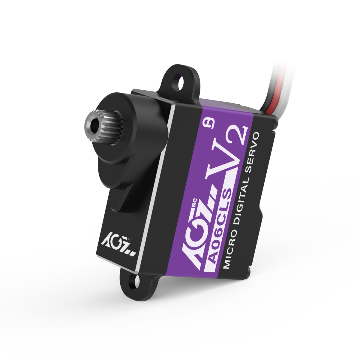 AGFRC A06CLS V2 Aluminum Case 20T High Precision 3KG 0.052Sec MG 7g Micro Digital Servo for Mini Z