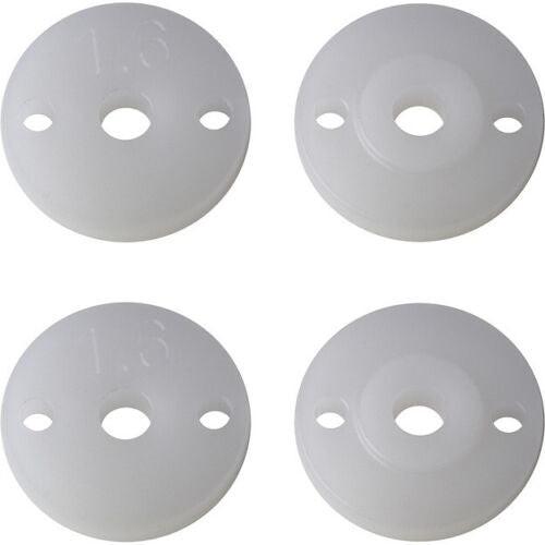 Associated ASC91896 FT 12mm V2 Shock Pistons 2mm 2x1.6mm