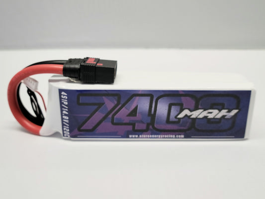AZURE RACING SERIES 4s 1p 7400 Mah Lipo Batterys *COMPETITION*
