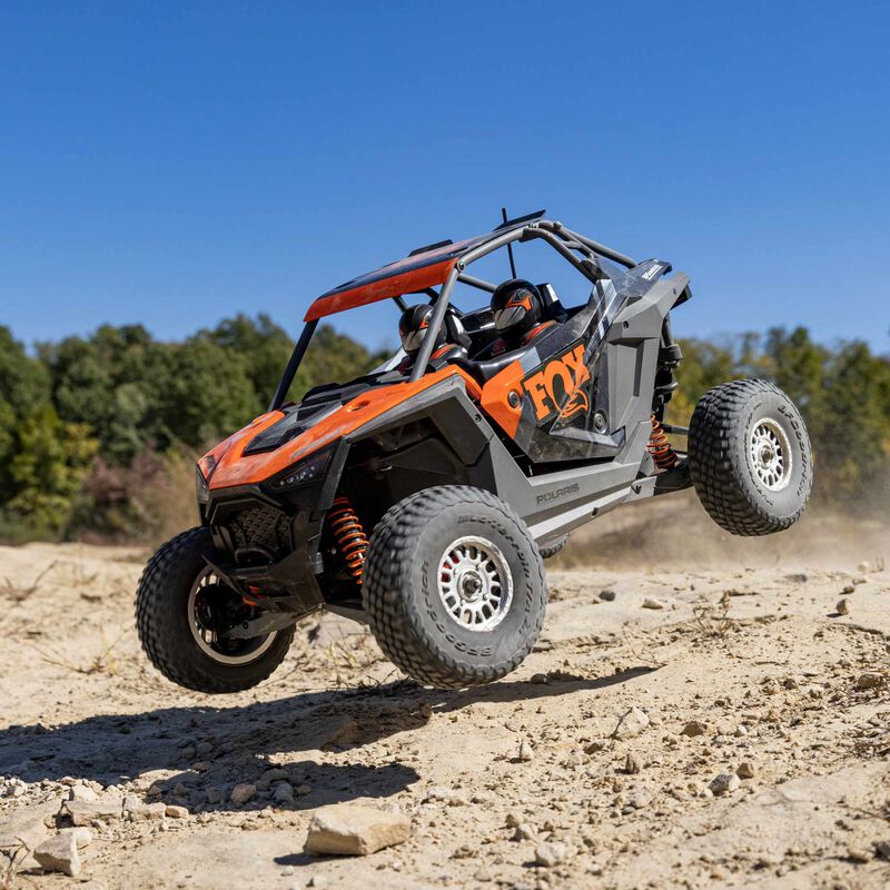 LOSI 1/10 RZR Rey 4WD RTR sans balais, Polaris LOS03029T2 ORANGE Fox