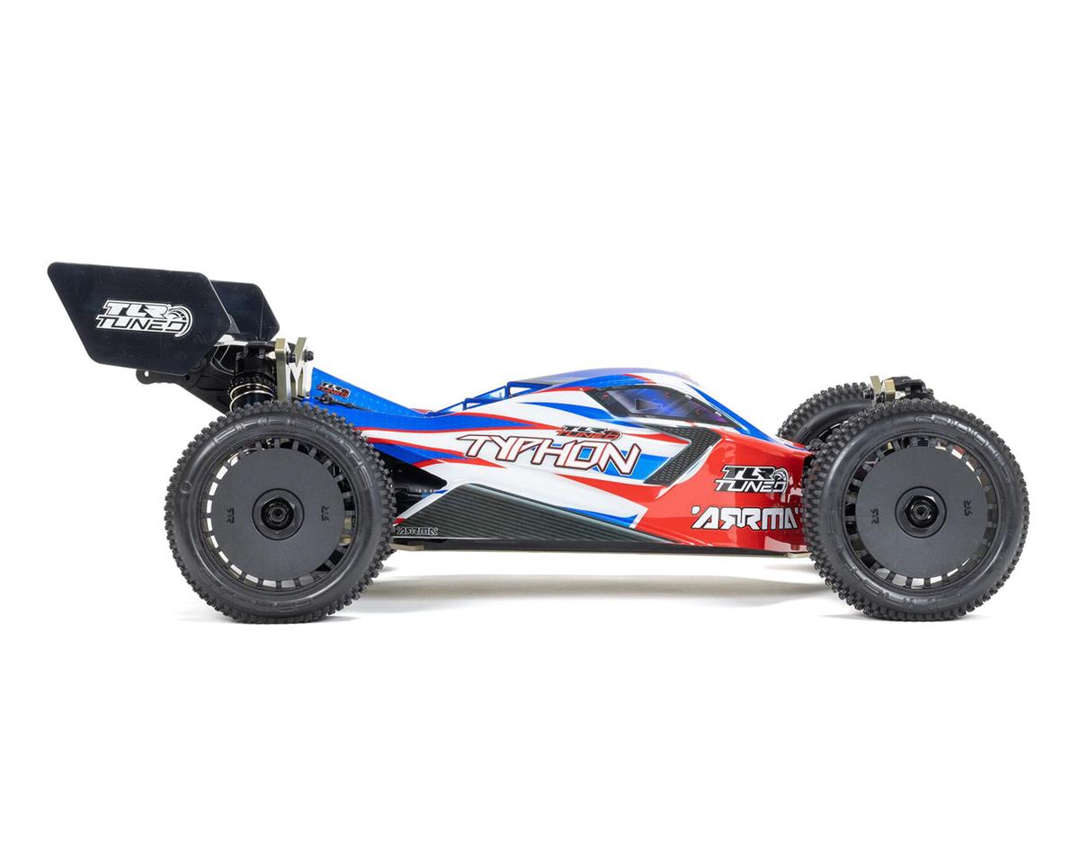 ARRMA ARA8406 1/8 TLR Tuned TYPHON 6S 4WD BLX Buggy RTR Rojo Azul