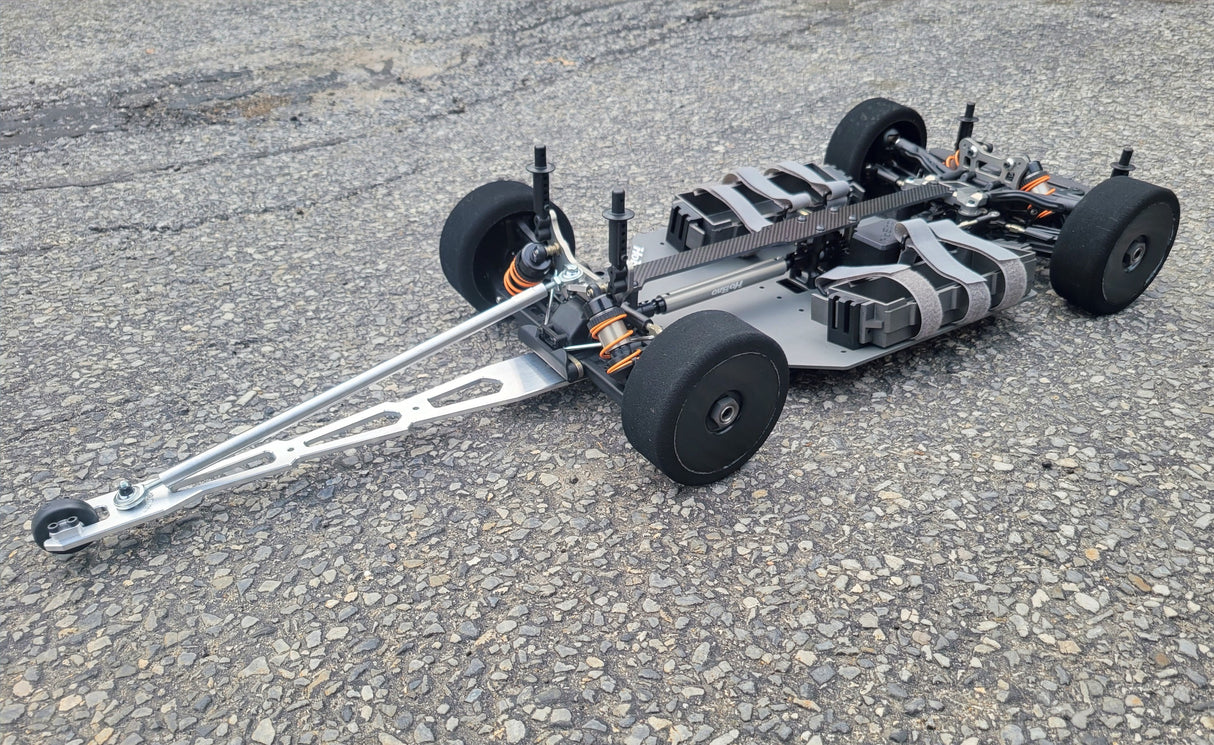 IRonManRc HOBAO VTE2 / VT "JAUGE 12" Barre de roue Drag Racing Beast