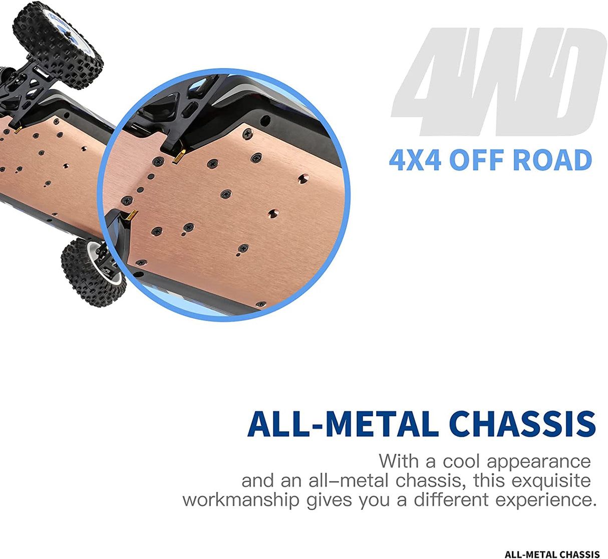 WL TOYS 124017 RC Car RTR 1/12 Escala 2.4GHz Control Remoto Coche 4WD Sin Escobillas