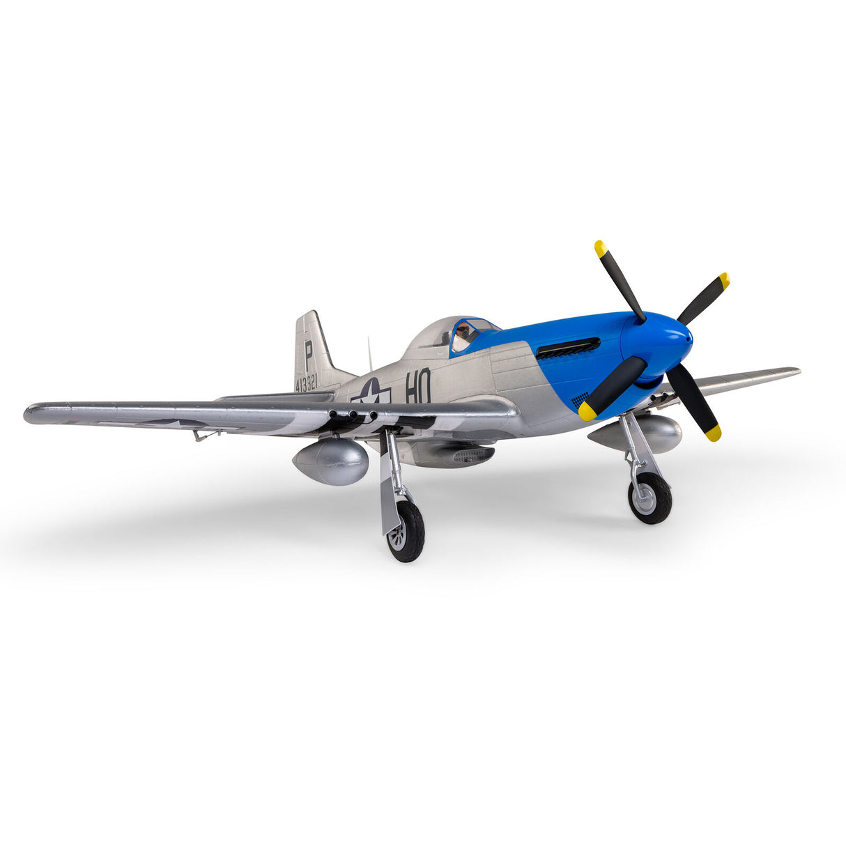 E-FLITE EFL089500 P-51D Mustang 1,2 m BNF Basic con AS3X y SAFE Select