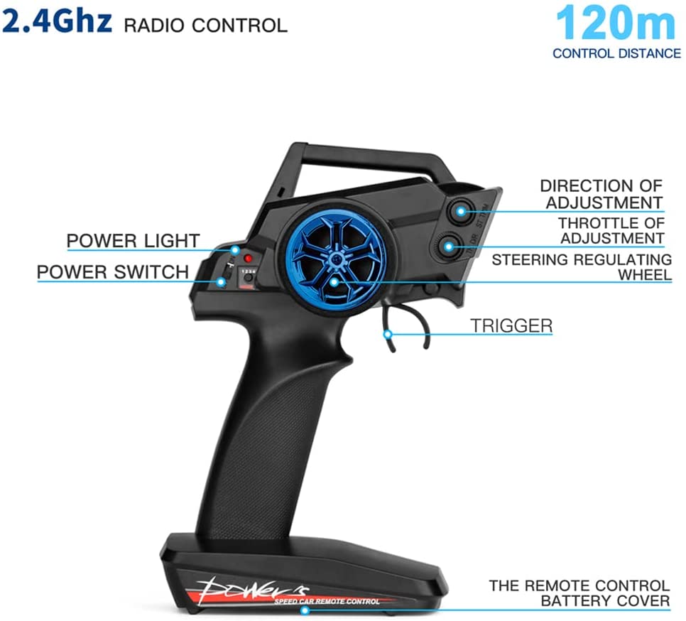 WL TOYS 124017 RC Car RTR 1/12 Escala 2.4GHz Control Remoto Coche 4WD Sin Escobillas