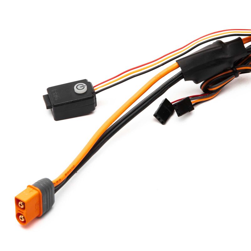 SPEKTRUM SPMXSE1080 Firma 120A ESC sur chenilles intelligent sans balais