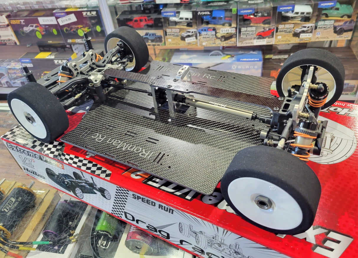 IRonManRc Hobao VTE2 1/7 châssis en fibre de carbone 4mm * BEAST *