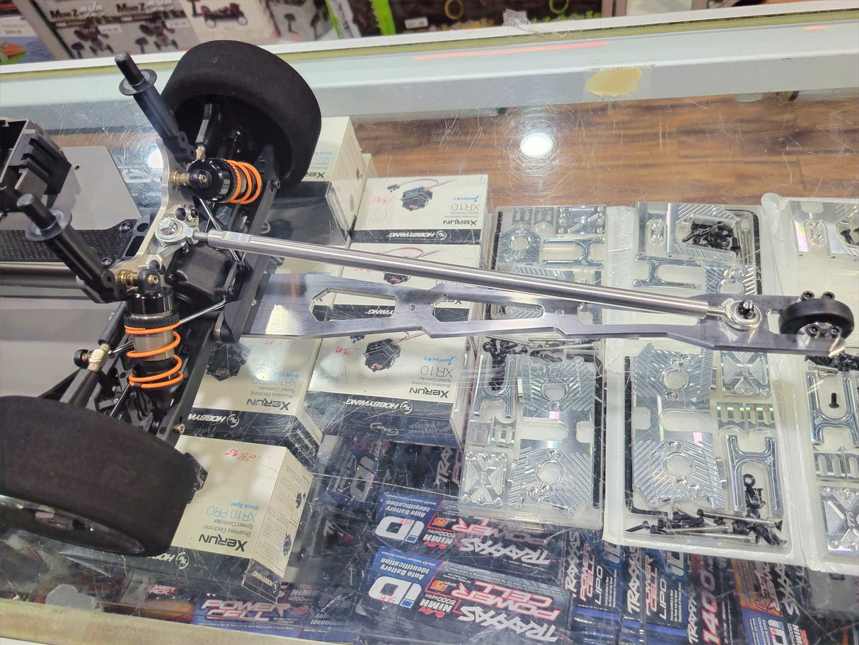 IRonManRc HOBAO VTE2 / VT "JAUGE 12" Barre de roue Drag Racing Beast