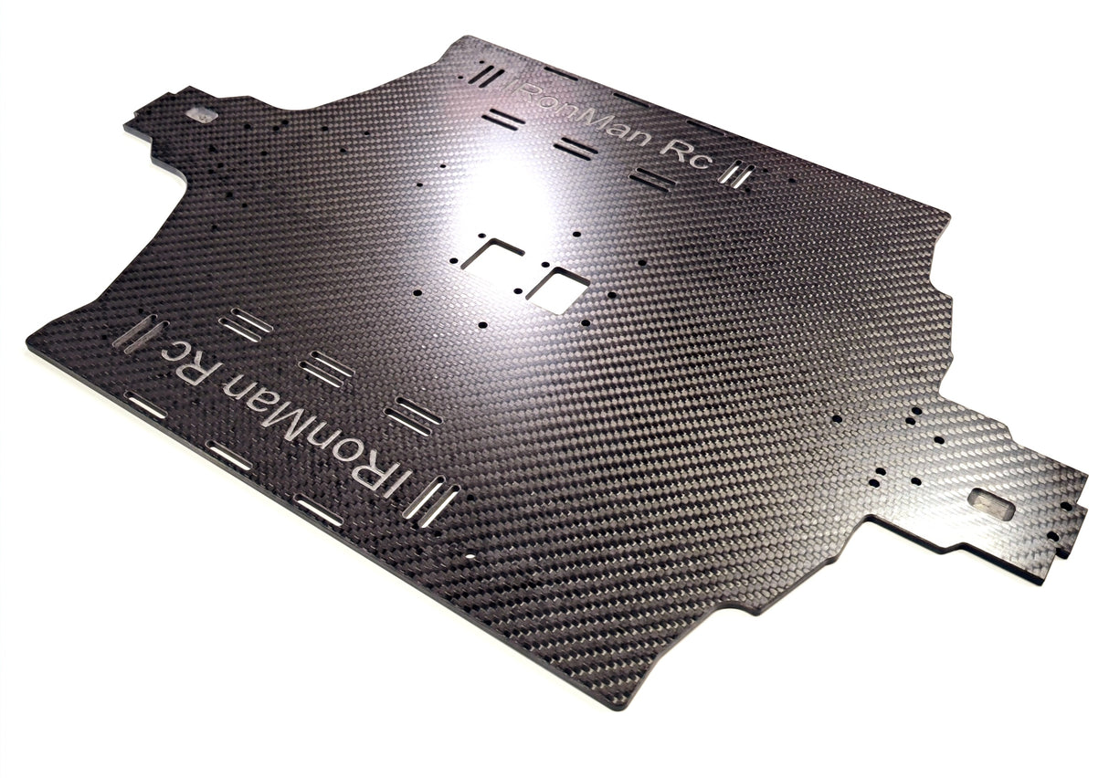 IRonManRc Hobao VTE2 1/7 châssis en fibre de carbone 4mm * BEAST *