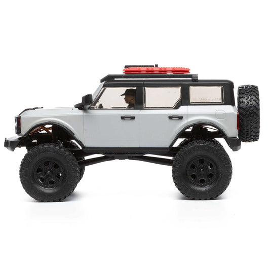 Axial AXI00006T2 1/24 SCX24 2021 Ford Bronco 4WD Truck Brushed RTR, Grey