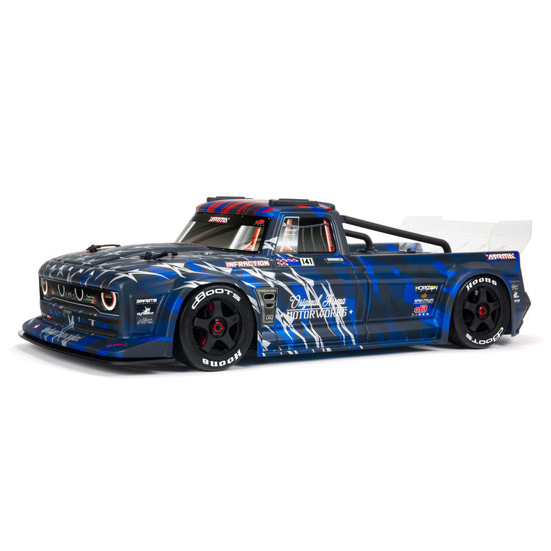 ARRMA ARA7615V2T1 1/7 INFRACCIÓN 6S BLX V2 Camión todoterreno RTR, Azul