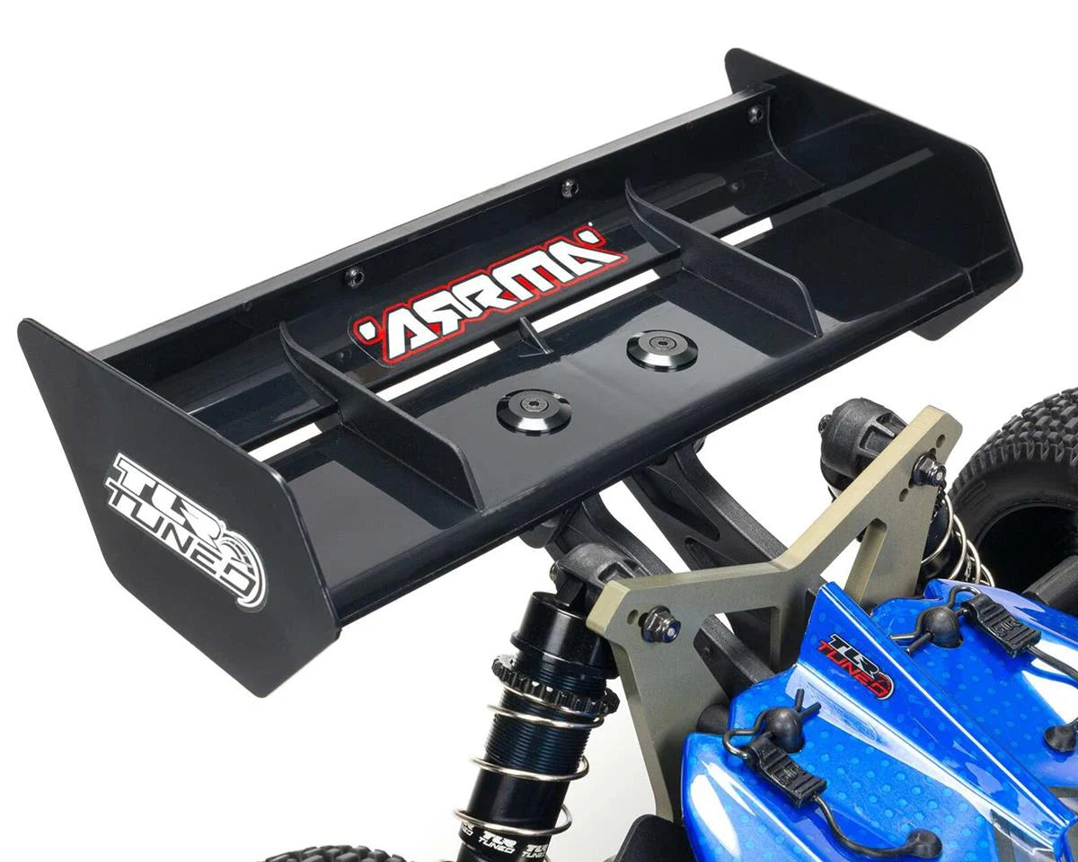 ARRMA ARA8406 1/8 TLR Tuned TYPHON 6S 4WD BLX Buggy RTR Rojo Azul
