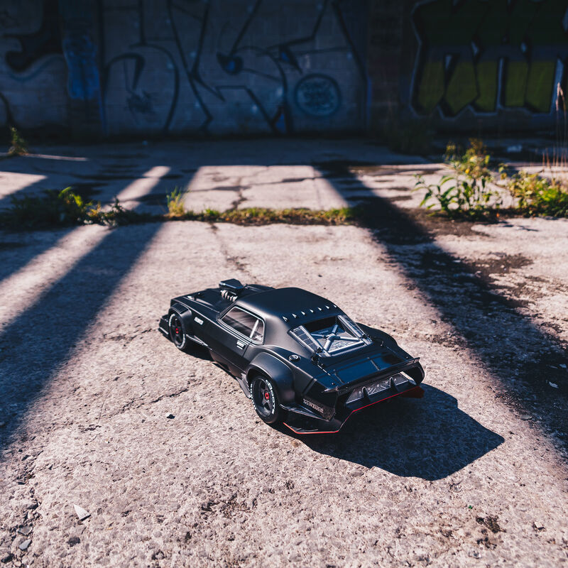 ARRMA ARA7617V2T1 1/7 FELONY 6S BLX Street Bash Todoterreno Muscle Car RTR Negro