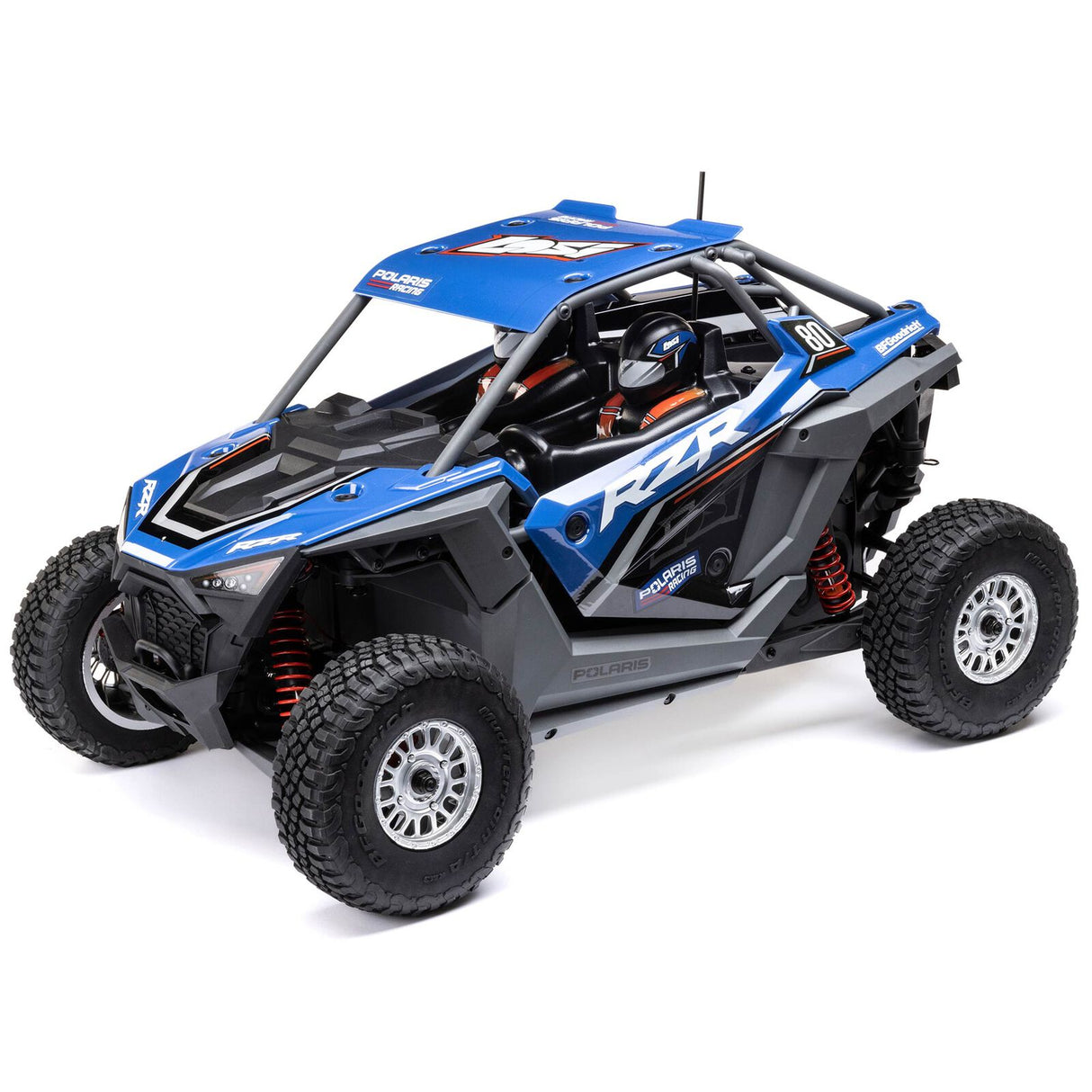 LOSI 1/10 RZR AZUL Rey 4WD Sin escobillas RTR, Polaris LOS03029T1