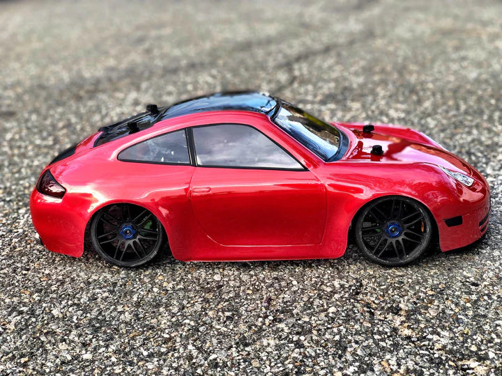 DELTA PLASTIK 0105 - PORSCHE 911 GTS 1/8 SCALE GT RC CAR BODY