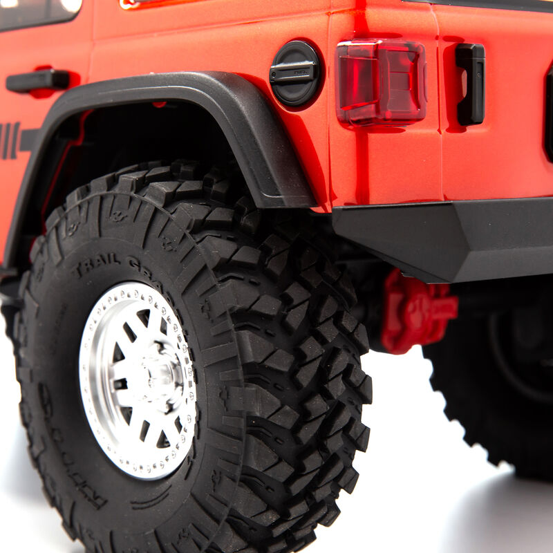 AXIAL AXI03003T2 1/10 SCX10 III Jeep JLU Wrangler with Portals RTR, Orange