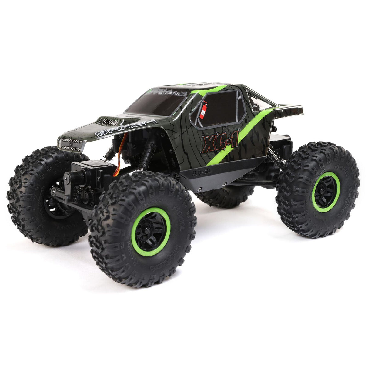AXIAL AXI00003T1 1/24 AX24 XC-1 4WS Crawler Brushed RTR Green